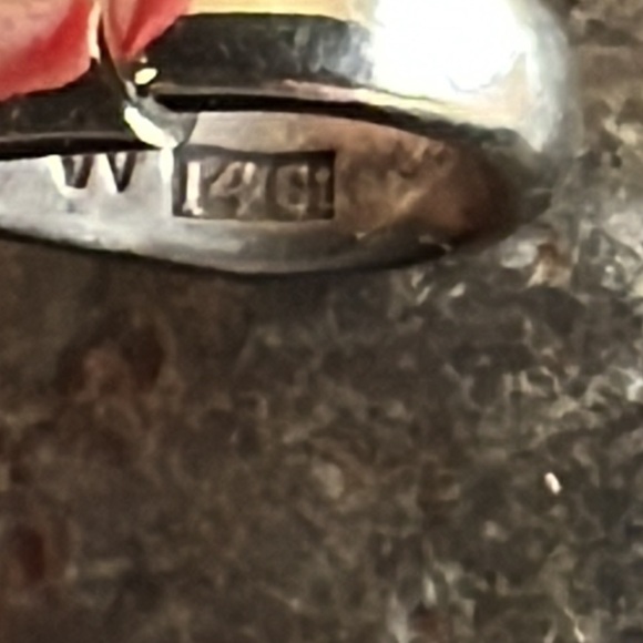 14 karat gold, vintage, watch chain - Picture 10 of 11